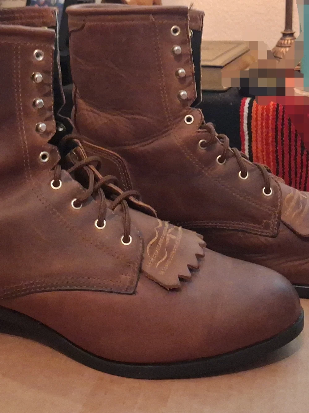 Ariat brand leather